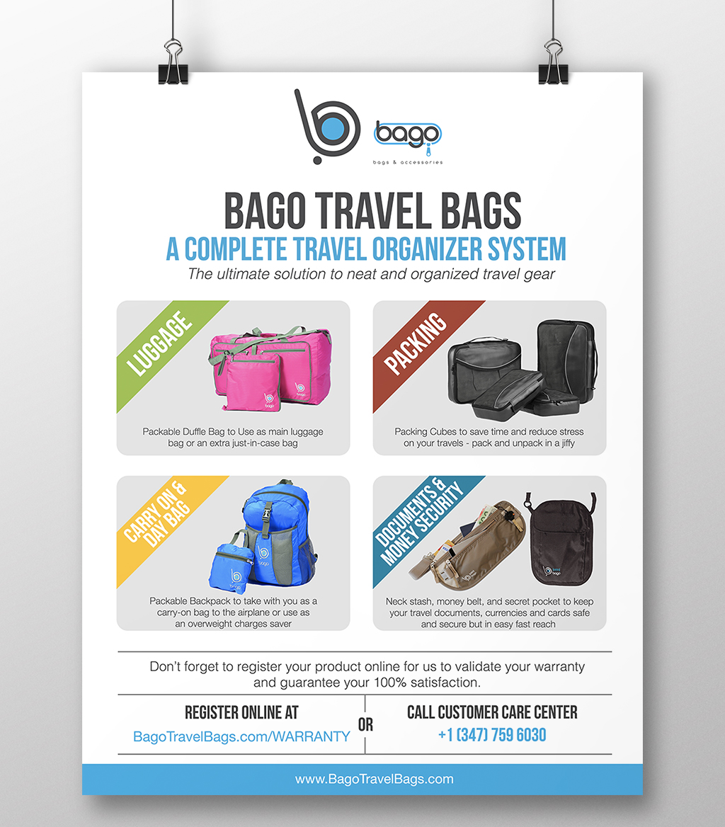 Bago Travel Bags Flyer
