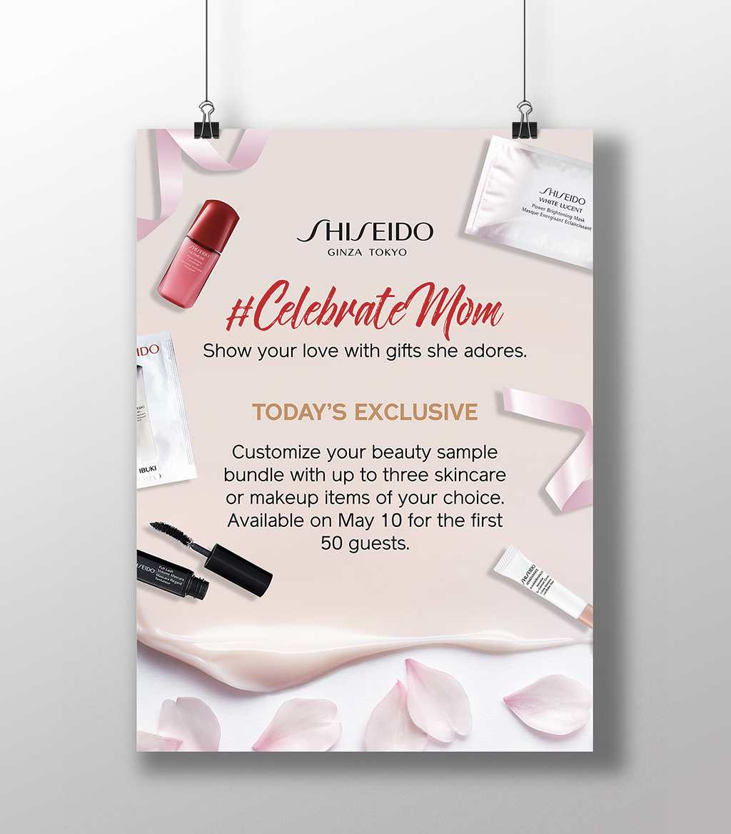 Shiseido Philippines Promo Posters 2018